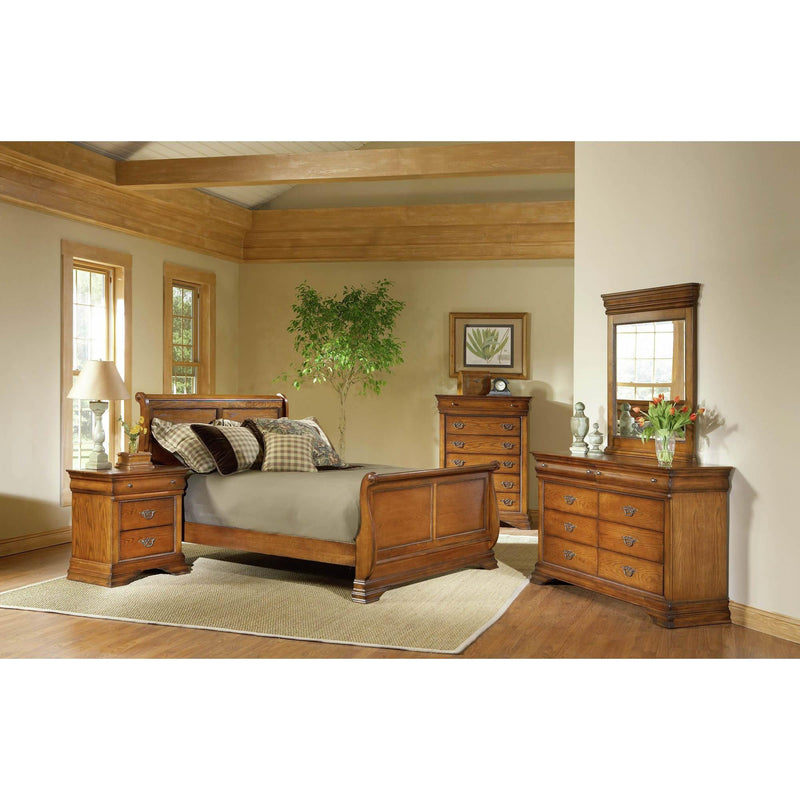  Elements International (B4850-10) Shenandoah- Dresser, 8 Drawers- Classic Oak IMAGE 2