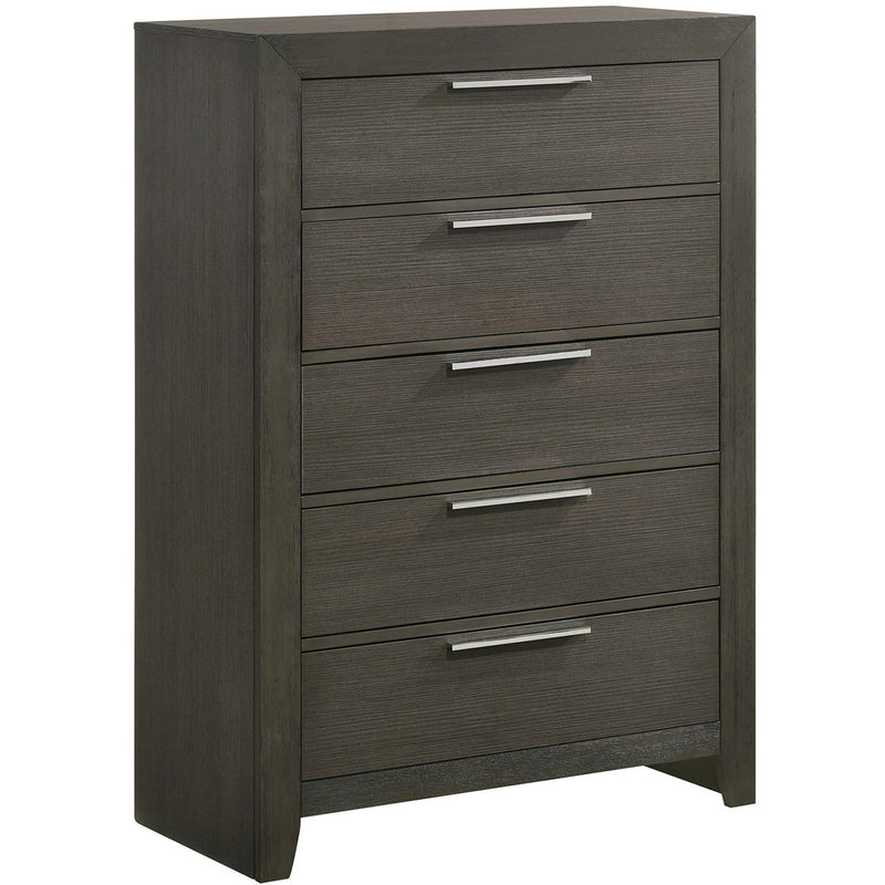  Elements International Malika Chest Grey IMAGE 1