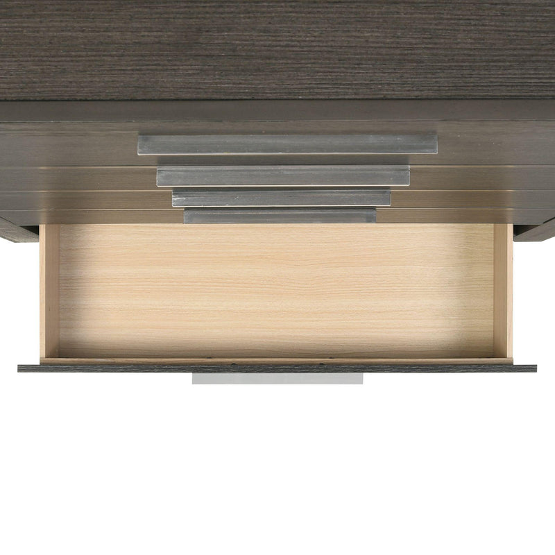  Elements International Malika Chest Grey IMAGE 4