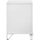  Elements International Twenty Nine Youth Nightstand White IMAGE 3