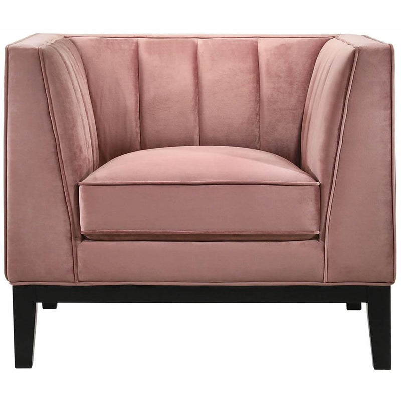  Elements International Calais Chair In Marine Rose IMAGE 2
