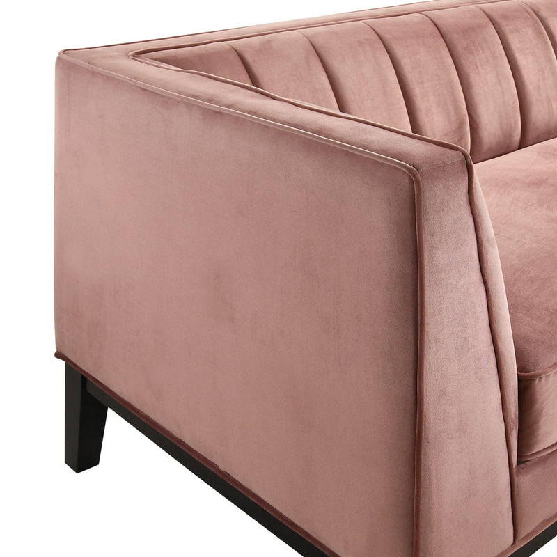  Elements International Calais Chair In Marine Rose IMAGE 5
