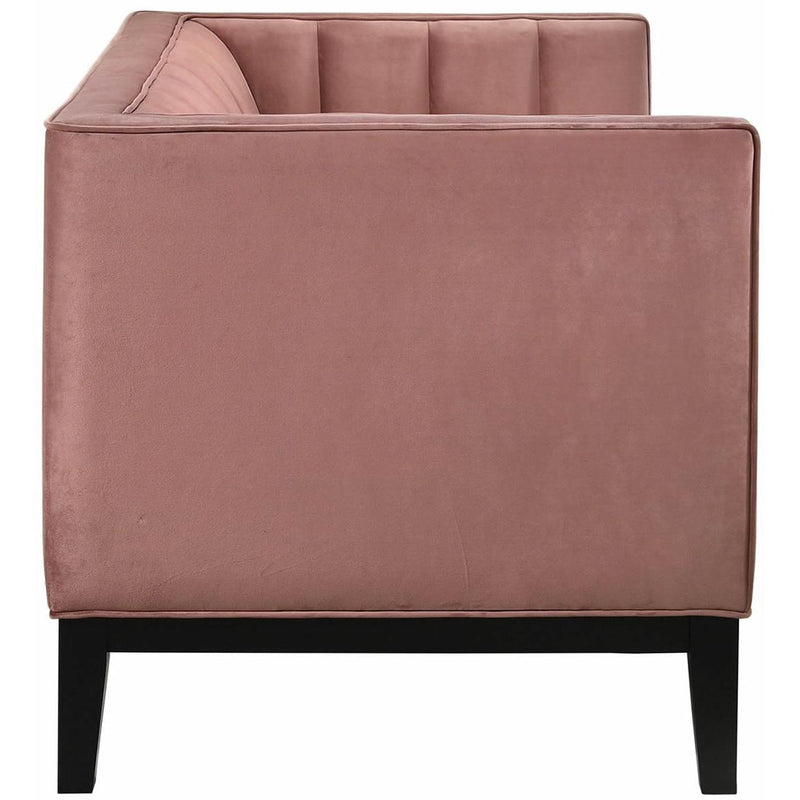  Elements International Calais Loveseat In Marine Rose IMAGE 3