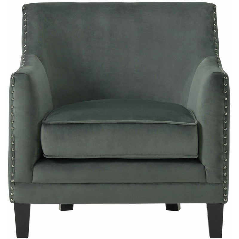  Elements International Dinah 1539B Chair In Broadway Gun Metal IMAGE 2