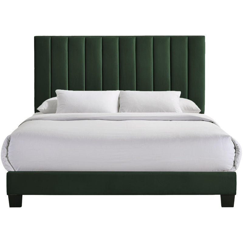  Elements International Coyote Queen Bed W/Carroll Emerald w/Two End Table IMAGE 3