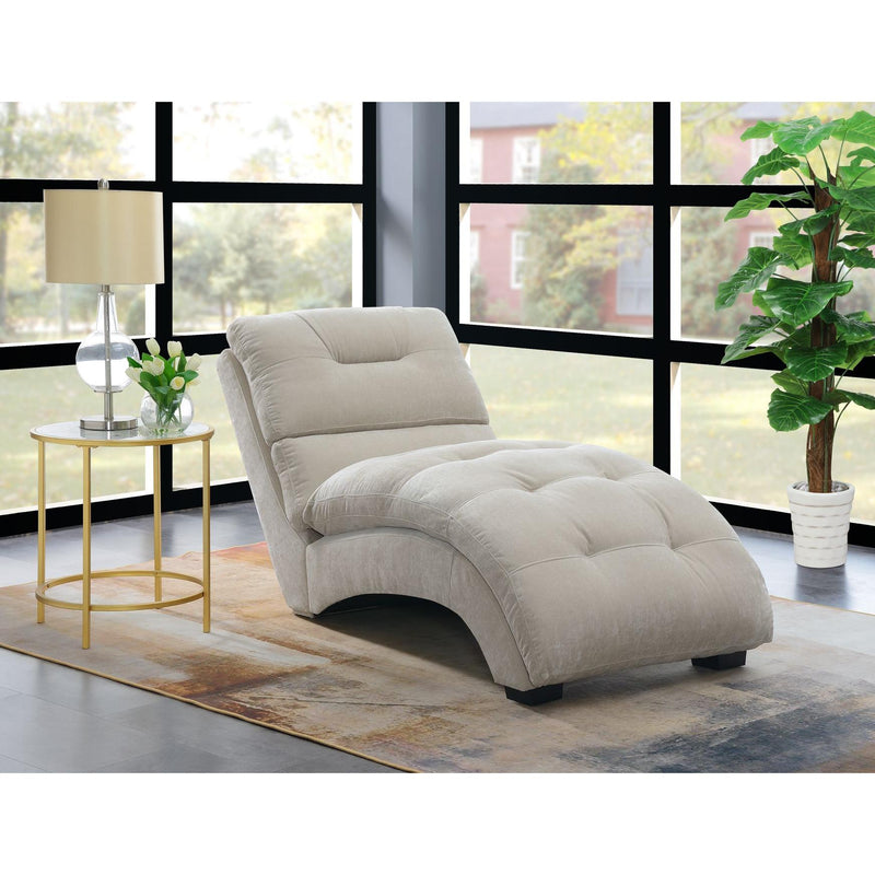 Elements International Dominick Chaise (K/D) In Amigo Linen IMAGE 8