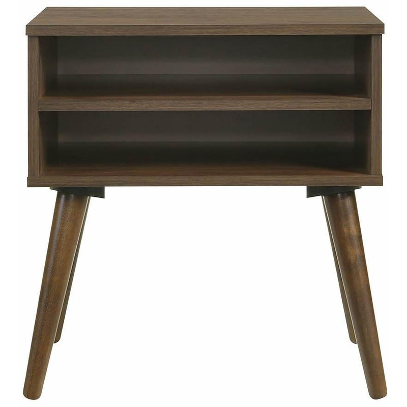  Elements International Coyote Queen Bed W/Carroll Navy w/Two End Table IMAGE 7