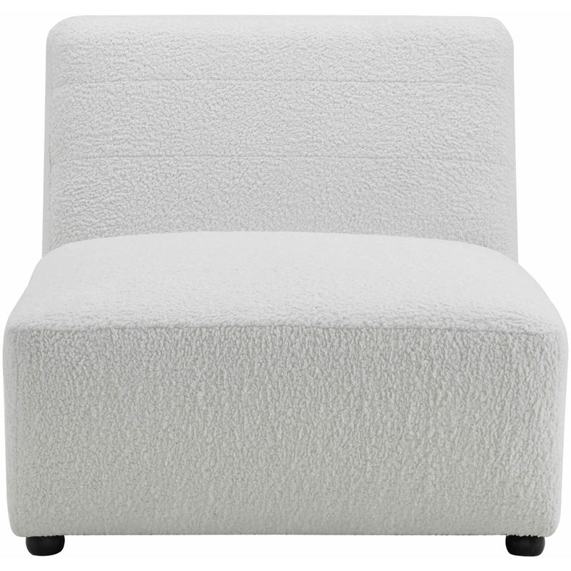  Elements International Exeter Lounger Sheep Skin White IMAGE 3