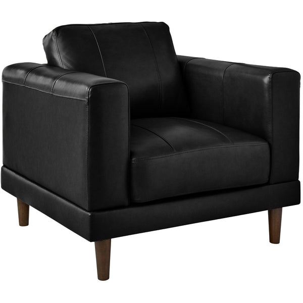  Elements International Hampton Chair in Fiero Black IMAGE 1