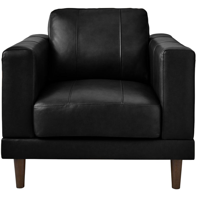  Elements International Hampton Chair in Fiero Black IMAGE 2
