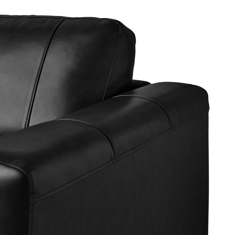  Elements International Hampton Chair in Fiero Black IMAGE 4