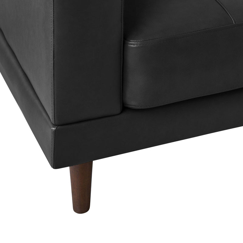  Elements International Hampton Chair in Fiero Charcoal IMAGE 6