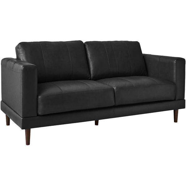  Elements International Hampton Loveseat in Fiero Charcoal IMAGE 1