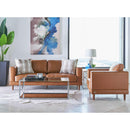  Elements International Hampton Sofa in Fiero Fiero Tan IMAGE 7