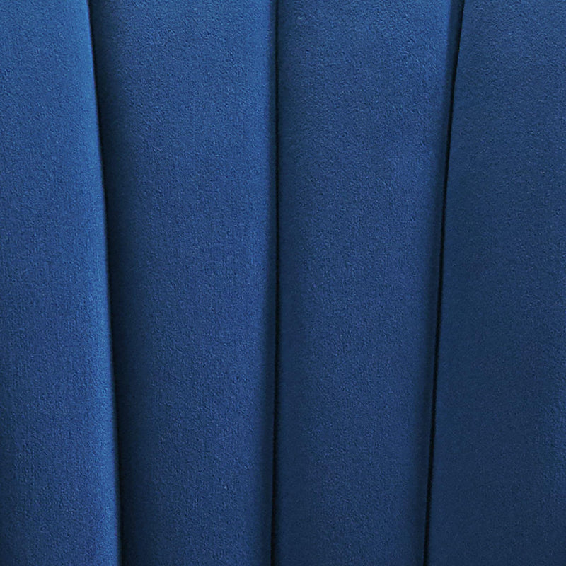  Elements International Loden Swivel Chair in Royale Cobalt - 3A IMAGE 8