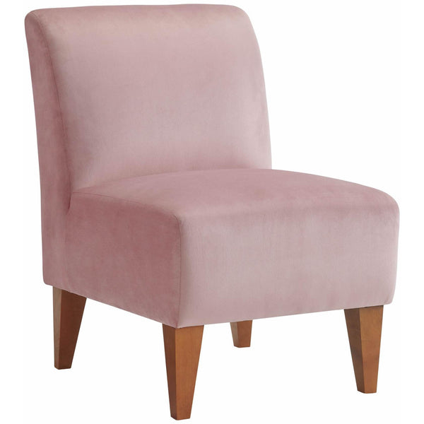  Elements International Scarlett Slipper Chair In Broadway Blush IMAGE 1