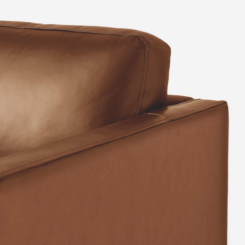  Elements International Stockholm Chair In Fiero Tan (Top Grain/PVC) IMAGE 4