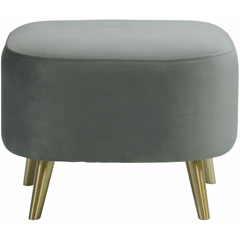  Elements International Trinity Ottoman In Broadway Gun Metal IMAGE 2
