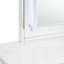  Elements International Twenty Nine Youth Dresser & Mirror Set White IMAGE 4