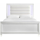  Elements International Twenty Nine Youth Full Bed White IMAGE 2