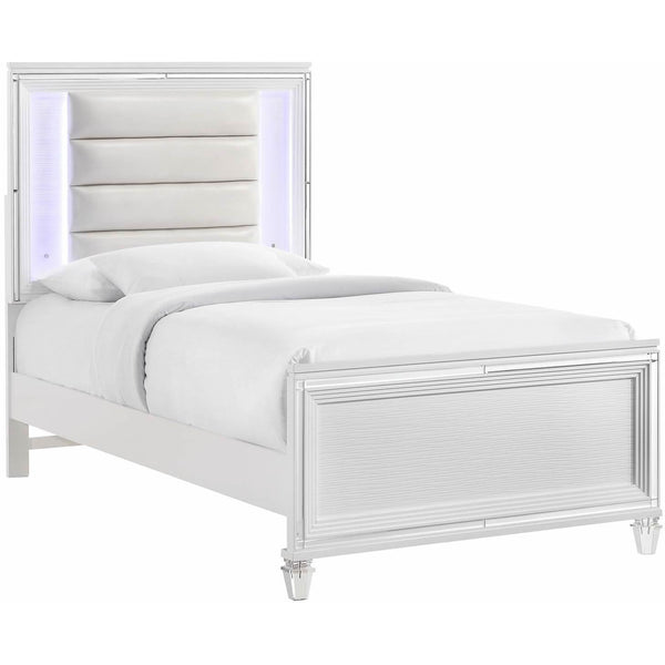  Elements International Twenty Nine Youth Twin Bed White IMAGE 1