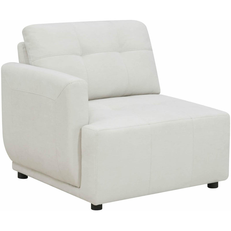  Elements International Armani RSF Chaise Modular 6 pc Sectional Natural IMAGE 3