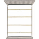  Elements International Ellen EL700QB Queen Bed - White IMAGE 4