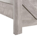  Elements International Ellen EL700KB King Bed - White IMAGE 7