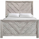  Elements International Ellen EL700FB Full Bed - White IMAGE 2