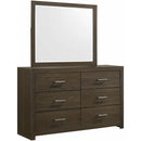  Elements International Hendricks Dresser & Mirror Set IMAGE 1
