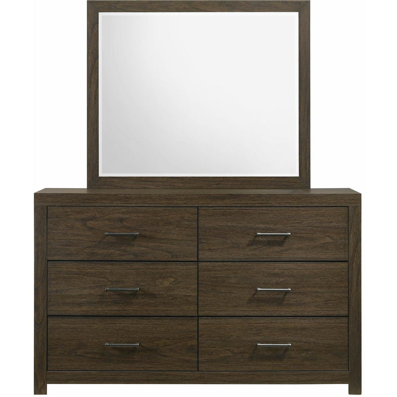  Elements International Hendricks Dresser & Mirror Set IMAGE 2