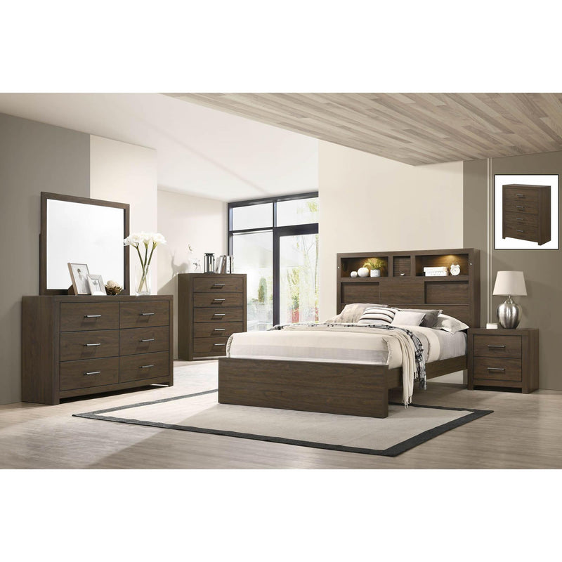  Elements International Hendricks Queen Music Bed IMAGE 8
