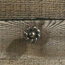  Elements International Cortez 6-Drawer Dresser and Mirror Set in Drift IMAGE 10