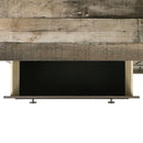  Elements International Cortez 6-Drawer Dresser and Mirror Set in Drift IMAGE 9