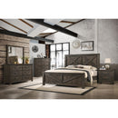  Elements International Maverick Dresser & Mirror Grey IMAGE 9