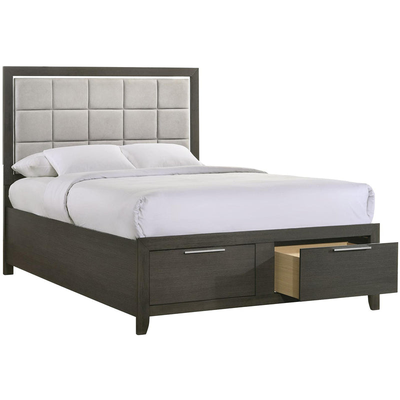  Elements International Malika Queen Storage Bed IMAGE 2