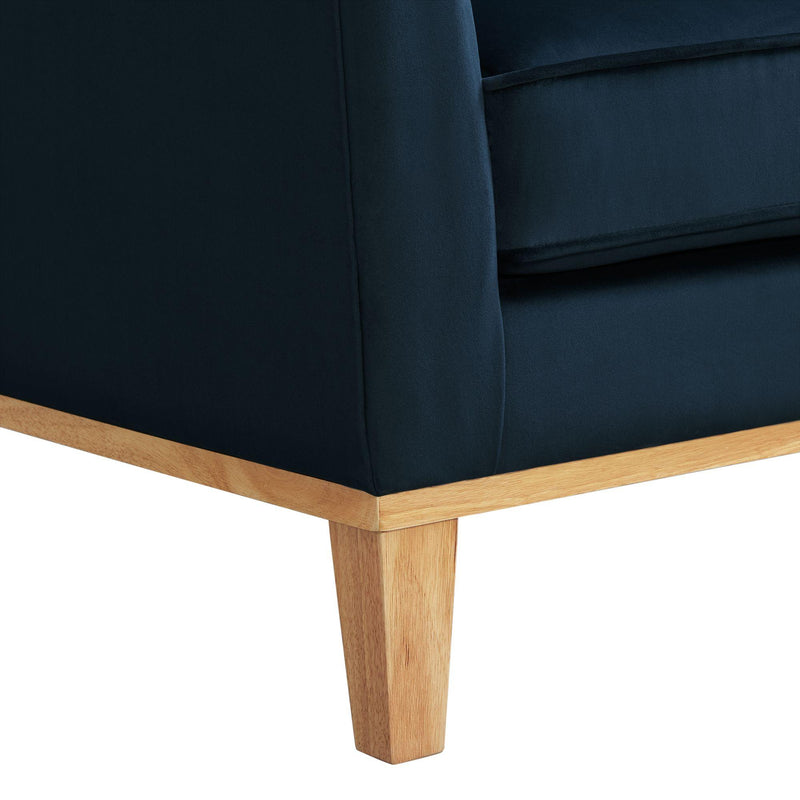  Elements International Palmer Chair Blond Ash Distressed Wood Royale Eclipse IMAGE 6