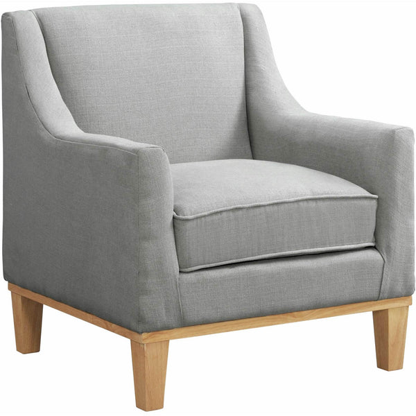  Elements International Palmer Chair Blond Ash Distressed Wood Garrison Grey IMAGE 1