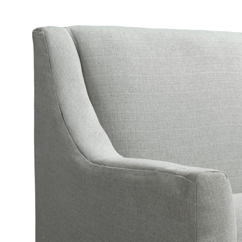  Elements International Palmer Chair Blond Ash Distressed Wood Garrison Grey IMAGE 5