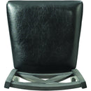  Elements International Alex Counter Side Chair W/Black PU Grey IMAGE 5