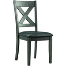  Elements International Alex Dining Side Chair Grey IMAGE 1