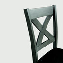  Elements International Alex Dining Side Chair Grey IMAGE 5