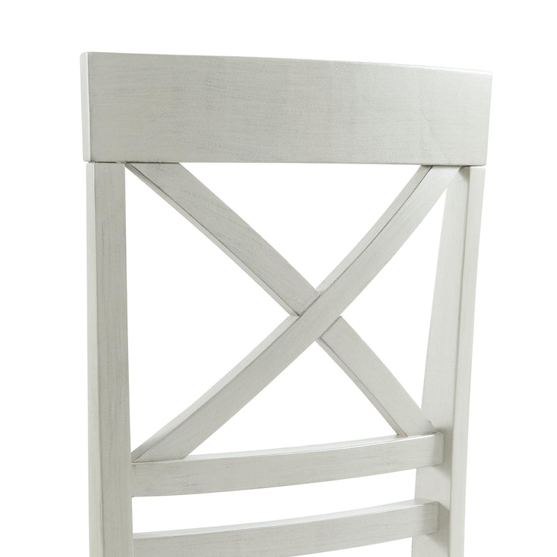  Elements International El Paso Dining Side Chair With Cream/Natural IMAGE 6