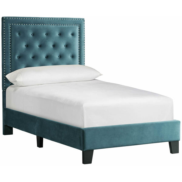  Elements International Tiffany Twin Bed in Broadway Marine Blue IMAGE 1