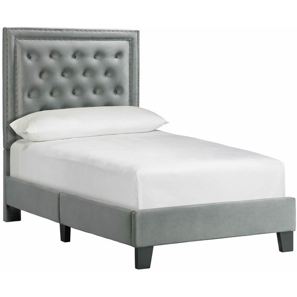  Elements International Tiffany Twin Bed in Broadway Gun Metal IMAGE 1