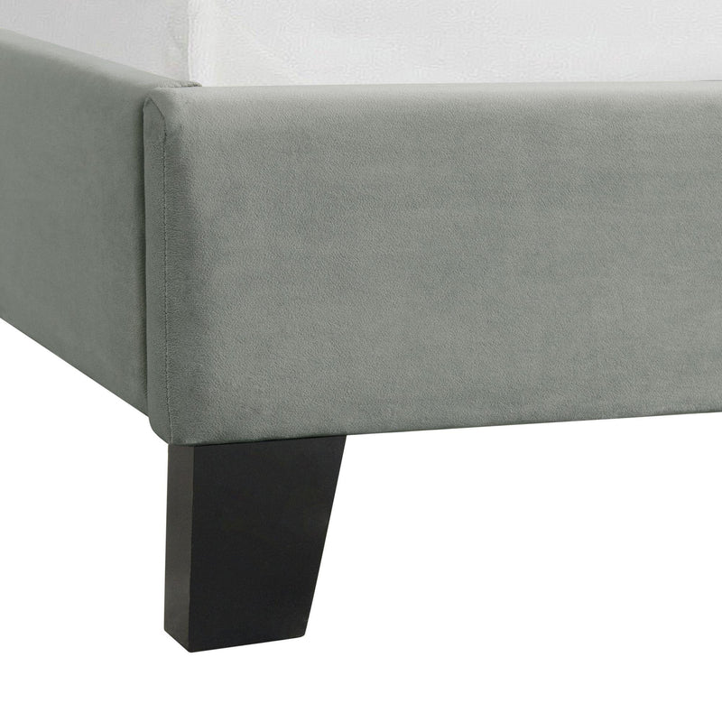  Elements International Tiffany Twin Bed in Broadway Gun Metal IMAGE 5