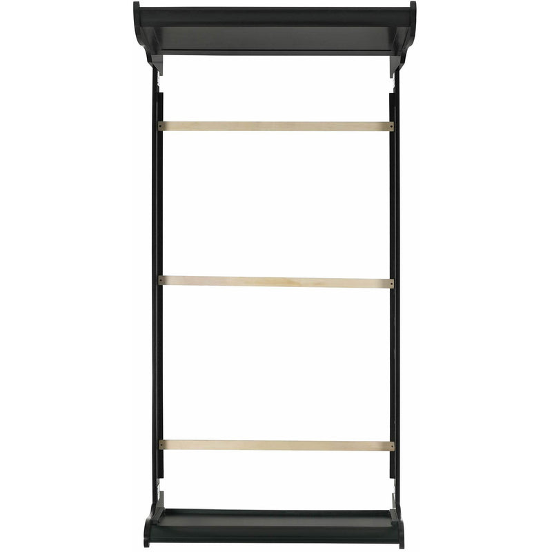  Elements International Louis Philippe Twin Panel Bed in Black IMAGE 4