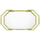  Elements International Bales Bar Cart (Brass) IMAGE 3