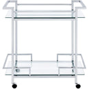  Elements International Tuva Bar Cart IMAGE 1