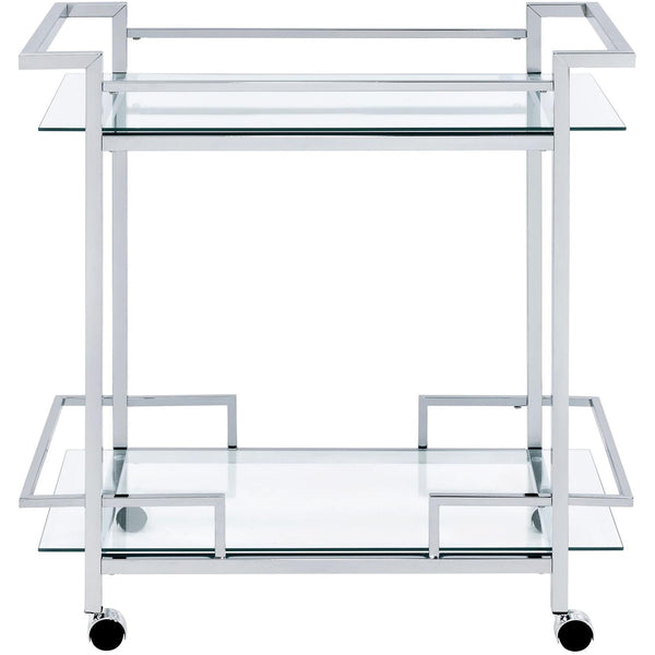  Elements International Tuva Bar Cart IMAGE 1